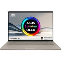 Asus 14 Laptop 16 GB RAM 1TB Qualcomm Snapdragon Windows 11 Home - Beige 14