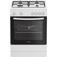 Indesit I6GGMMW/UK Gas Cooker 60cm Free Standing White New