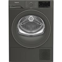 Hotpoint C HSD 82M GG UK FabricCare Heat Pump Tumble Dryer 8 Kg Graphite A+