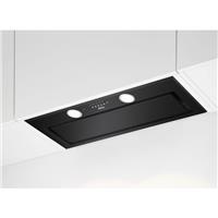 AEG DGE5861HB Built In 77cm 4 Speeds Canopy Cooker Hood Black A Rated