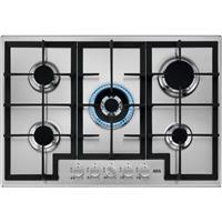 AEG HGX75400SM 3000 Slim Line Built In 74cm 5 Burners Stainless Steel Gas Hob