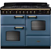 Rangemaster CLDLO110DFPSTB/AB1 Classic Deluxe 110 109cm Dual Fuel Range Cooker