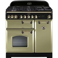 Rangemaster CDL90DFFOG/B Classic Deluxe 90cm Dual Fuel Range Cooker 5 Burners