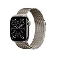 Apple Series 11 42 mm Waterproof Smart Watch GPS (2025) Natural Milanese Loop