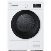 LG RHA1008NWK A10 Series Heat Pump Tumble Dryer 8 Kg White A++ Rated