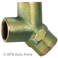 Air Line 3 Way Y Connector 1/4" BSP Hose Airline Splitter Manifold Joint Fitting