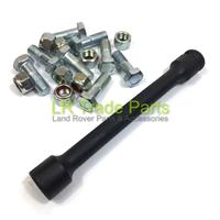 FITS PROPSHAFT NUT & BOLT TOOL 3/8" DRIVE 9/16 COMPLETE WITH NUTS & BOLTS