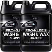 ProKleen Wash & Wax Car Cleaning Shampoo Carnauba Wax Polish Shine Cleaner 10L