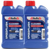 2 x Holts SPEEDFLUSH Cooling Radiator System Fluid Car Flush Cleaner 250ml