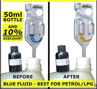 50ml Combustion leak tester kit PETROL head gasket block fluid sniff detector
