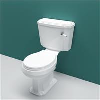 AICA Bathroom Traditional Victorian Style Close Coupled Toilet Pan Cistern Seat