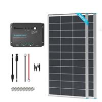 Renogy 200W Solar Panel Kit 12V Mono w/30A Battery Charge Controller Starter RV