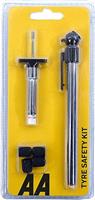 AA Tyre Safety Kit for Cars AA1146 - 2 Gauges for Tread Depth and Tyre Pressure