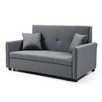 Sofa Bed 134cm Convertible Storage 2 Seater Pull-Out Lounger Armchair Recliner