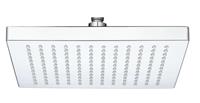 Bathroom Shower Head Square 8-Inch Rain Fall Fixed Overhead 1/2" Chrome Kit UK