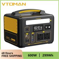 VTOMAN Jump 600X Portable Power Station 600W 299Wh Solar Generator LiFePO4 Home