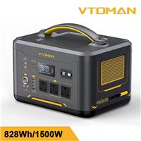 VTOMAN Jump 1500X Portable Power Station 1500W 828Wh LiFePO4 Battery Generator
