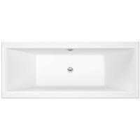 Bathroom Bath Square Double Ended Acrylic Tub 1800 x 800mm Bathtub Acrylic
