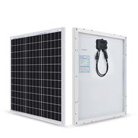OPEN BOX 50W Solar Panel 12V Mono Rigid for Home Garden Farm Shed Small Lights