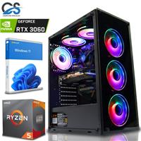 AMD Ryzen 5 5600G Gaming PC 16GB DDR4 Nvidia RTX 3060 1TB + 480GB SSD Windows 11
