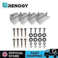 Renogy 4PCS Z Bracket Set Aluminum Solar Panel Mounting Flat Roof Wall Mount