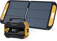 VTOMAN FlashSpeed 300 Portable Power Station 300W 230Wh with 1* 110W Solar Panel