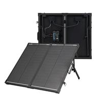 100W Portable Solar Panel 12V Foldable Suitcase Mono for Camping RV Van Outdoor