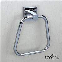 Wall Mounted Chrome Polished Home Kitchen Bathroom Hand Towel Ring Round Holder