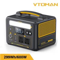 VTOMAN Jump 600X Portable Power Station 600W 299Wh Solar Generator LiFePO4 UK