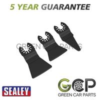 Sealey Multi-Tool Scraping Blade Set 3pc SMTB3