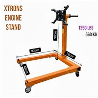 Heavy Duty Engine Stand 1250 lbs (560 kg) 360 Rotating Swivel Head