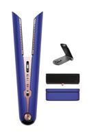 Dyson Corrale straightener in Vinca blue and Ros