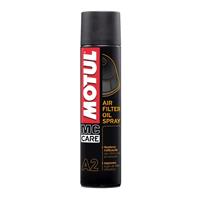 MOTUL 102986 MC Care A2 Air Filter Oil Spray Lubricant For Motorcycles - 400ml