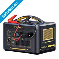 VTOMAN Jump 1500X Portable Power Station 1500W 828Wh With Jumper Cable Generator