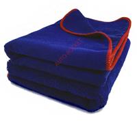 2 x LARGE 60cm X 90cm HEAVYWEIGHT MICROFIBRE CAR DRYING TOWEL VALETING DETAILING