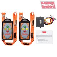 WINCHMAX WINCH REMOTE WIRELESS TWIN HANDSET*12 VOLT or 24 VOLT*BRAND NEW DESIGN