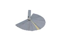 (BS) Laser 2481 Feeler Gauge Imperial & Metric - 32 Blades + Brass