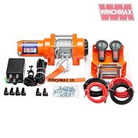 ELECTRIC WINCH 12V ATV BOAT TRAILER 3000 lb WINCHMAX WIRELESS