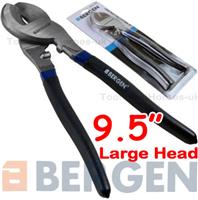 BERGEN Heavy Duty Cable Cutters 9.5 Large Head Electrician Cable Croppers Plier
