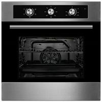 Cookology COF600SS 60cm Stainless Steel Built-in Single Electric Fan Oven, Timer