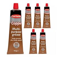 Copper grease Multi Purpose Anti Sieze Slip Compound Carlube XCG070 70G x 6