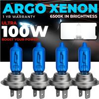 H7 100w Xenon Super White Headlight Bulbs 477 Car Upgrade Light Hid 499 Bulb 4x