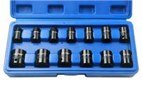 US PRO 13PC 3/8" DR Shallow Impact Sockets Metric 1365
