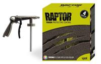 Upol Raptor Tintable 4x Liner Kit + Spray Gun Tough Coating Bedliner Paint U-Pol