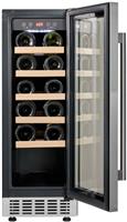 Cookology Wine Cooler 20 Bottle Under Counter Fridge 30cm - S/Steel CWC300SS