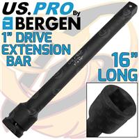 US PRO 1" Drive Impact Extension Bar 16" Long 400mm Extra Long Reach Exts Bar