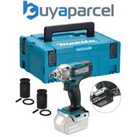 Makita DTW190Z 18v Cordless LXT 1/2 Impact Wrench + Sockets +Clip + Makpac Case