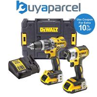 Dewalt DCK266D2T 18v Brushless DCD796 Combi Drill DCF887 Impact Driver 2 x 2.0ah