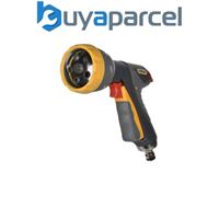 Hozelock 2694 Multi Spray Pro Garden Hose Watering Cleaning Gun Metal 7 Sprays