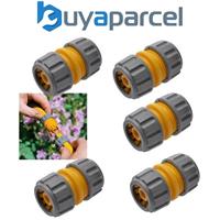 5 x Hozelock Hose Repair Connector Join 2100 12.5mm